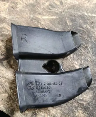 BMW 5 E60 E61 Cabin air duct channel 7008958 10938414