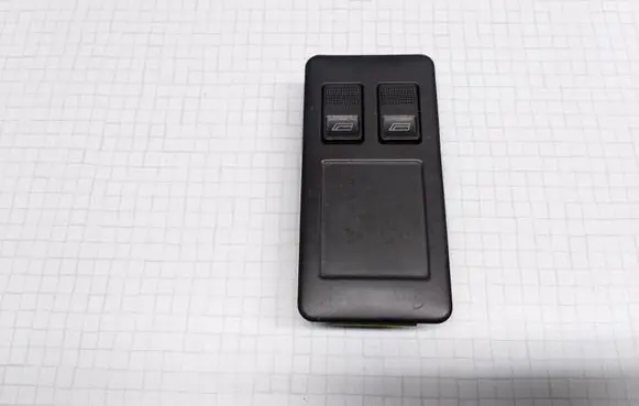 Audi 100 200 5000 C3 Front door window switch trim 4A0959515C 4A0959521A