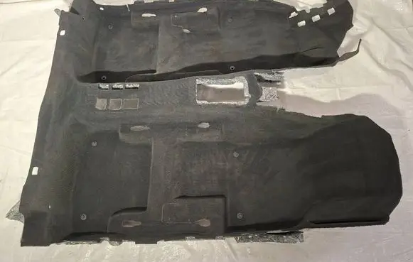 Audi A3 S3 8V Front floor carpet liner 8V3863919A 8V3863367P AUD1AB3370