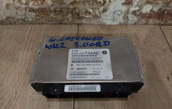 Jeep Grand Cherokee Other control units/modules