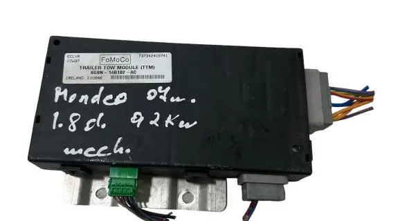 Ford Mondeo Mk III Tow bar trailer control unit/module 6G9N14B192AC 737342405741 100846