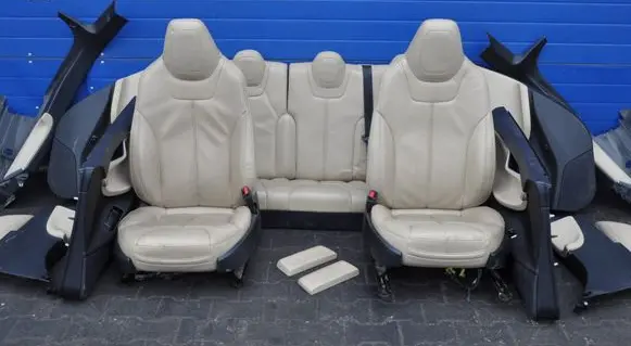 Tesla Model S Seat and door cards trim set 