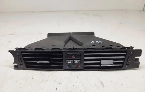 BMW 3 E90 E91 Dash center air vent grill 9130458 14482110
