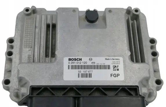 Opel Zafira B Engine control unit/module 0281017244 55197677