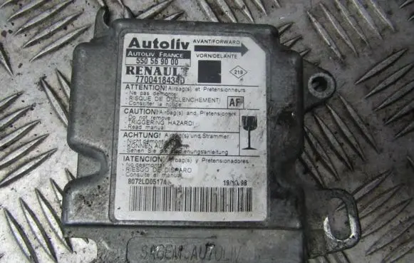 Renault Megane I Airbag control unit/module 7700418434D 550569000