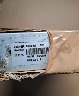 Mercedes-Benz G W463 2nd Gen Air conditioning (A/C) fan (condenser) CK235002 AMG003 A4635000101