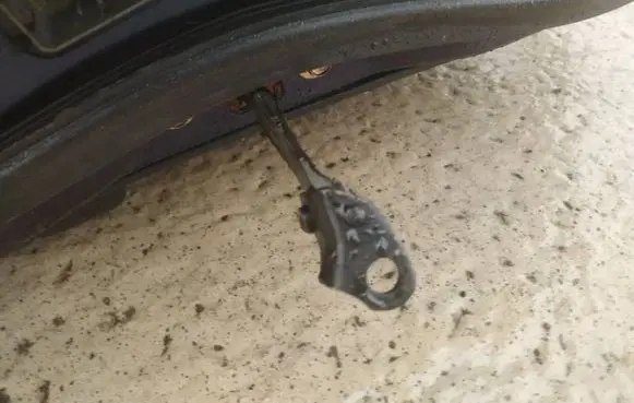 Honda Civic Front door check strap stopper 
