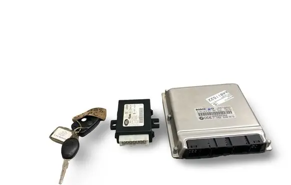 Land Rover Freelander Engine ECU kit and lock set 0281010811 NNN500340 7792938