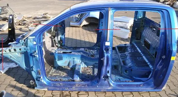 Ford Ranger IV Side car body part 