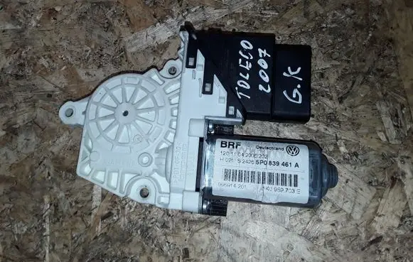 Seat Toledo III (5P) Rear door window regulator motor 5P0839461A 1K0959703E