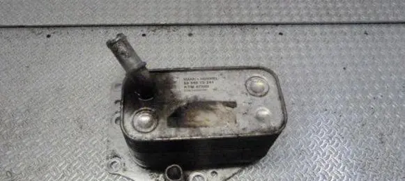 Engine oil radiator