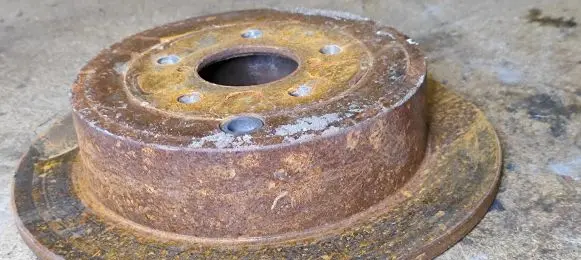 Rear brake disc