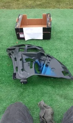 Renault Scenic III - Grand scenic III Front bumper mounting bracket 001033319 C047250911 C04725091