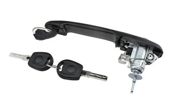 Volkswagen Sharan Front door exterior handle 7M0837207B 9550Z41