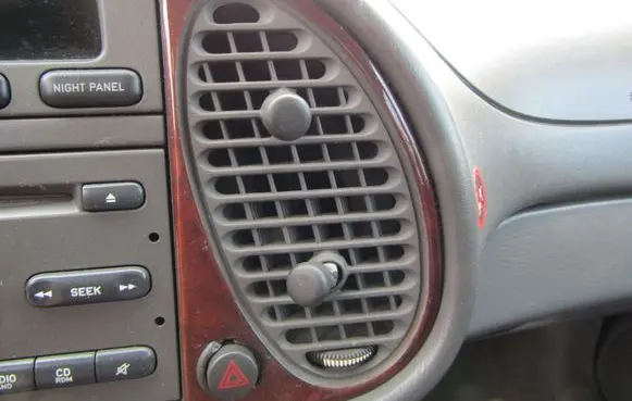 Opel Zafira A Dash center air vent grill 