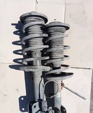 Vauxhall Vectra C Front shock absorber with coil spring 000