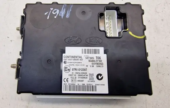 KIA Optima Keyless (KESSY) go control unit/module 954802T102
