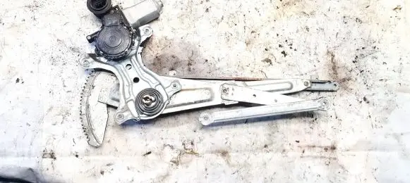 Sliding door window regulator with motor