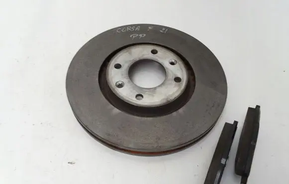 Opel Corsa F Front brake disc 9807353480