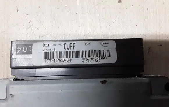 Ford Mondeo Mk III Engine control unit/module 1S7F12A650CAD