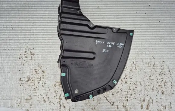 BMW 1 E82 E88 Rear bumper underbody cover/under tray 7166258 51164310
