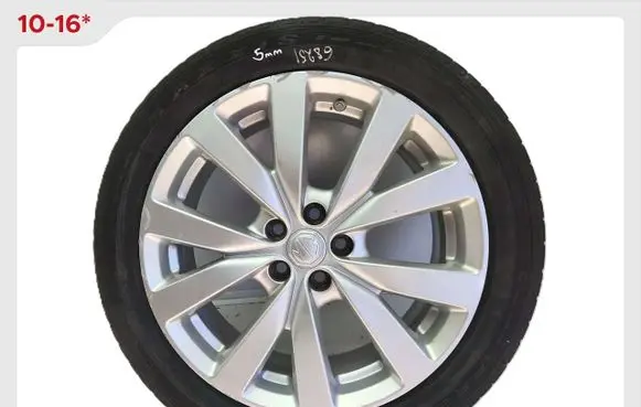 MG ZS R17 alloy rim 10375626