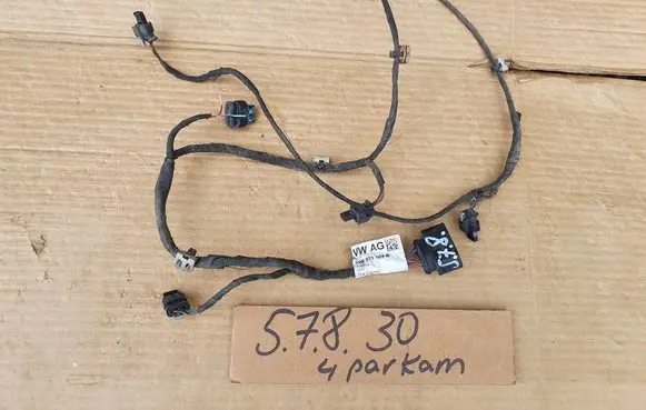 Skoda Superb B8 (3V) Parking sensor (PDC) wiring loom 3V9971104B