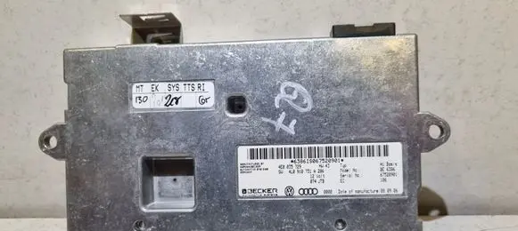 Audi Q7 4L MMI control unit 4L0910731A 4E0035729