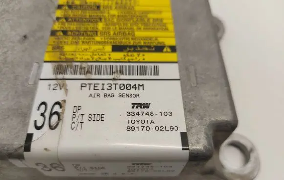 Toyota Corolla E120 E130 Airbag control unit/module 8917002L90 334748103 PTE13T004M
