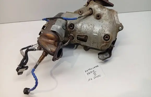 Toyota Yaris Catalyst/FAP/DPF particulate filter 