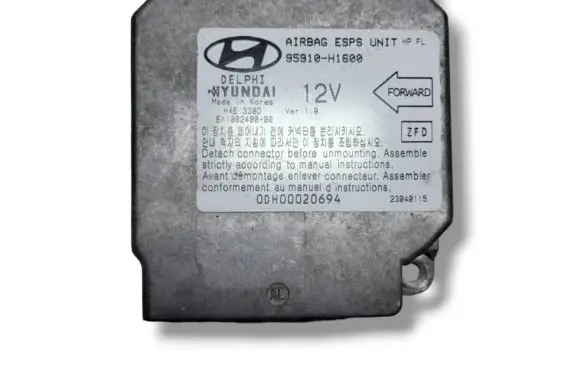 Hyundai Terracan Airbag control unit/module 95910H1600 EA100240000 0DH00020694
