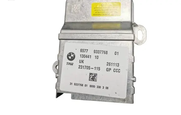 BMW i3 Airbag control unit/module 65779337768 13044110 231705115