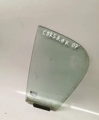Opel Corsa D Rear vent window glass 43R000479 E000191