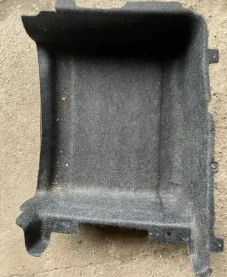 Chrysler Grand Voyager V Rear floor carpet liner 1282641011