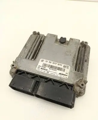 Opel Astra J Engine control unit/module 55577674 55575350 0281017452
