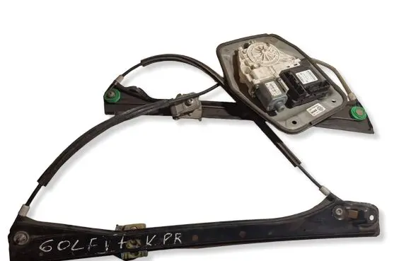 Volkswagen Golf Plus Front door window regulator with motor 5M1837401G 998576102