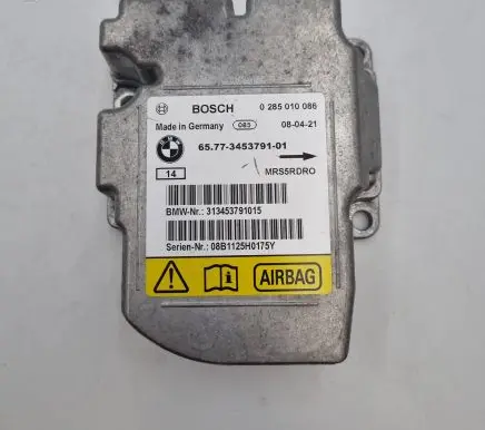 BMW X3 E83 Airbag control unit/module 3453791 313453791015 0285010086