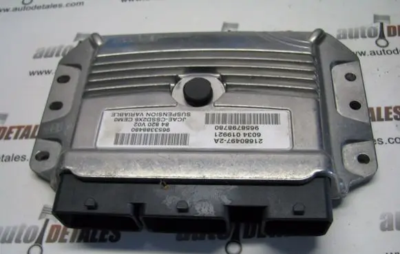 Peugeot 407 Gearbox control unit/module 9658798780