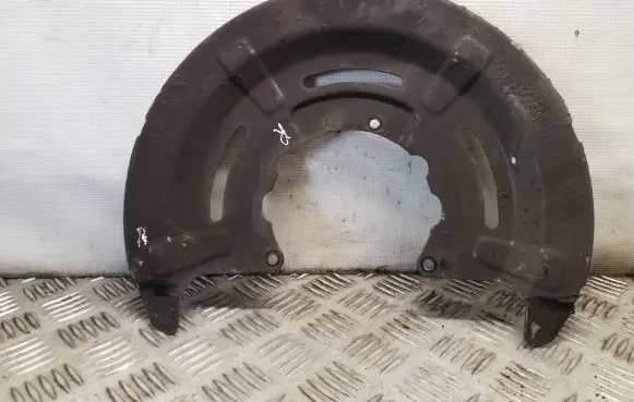 Opel Movano B Rear brake disc plate dust cover 