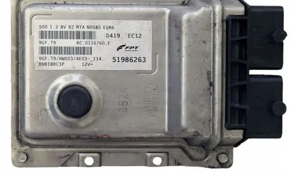 Fiat 500 Engine control unit/module 51986263 9GFT9 D419
