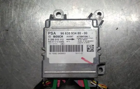 Peugeot 207 Airbag control unit/module 966359348000 0285010112