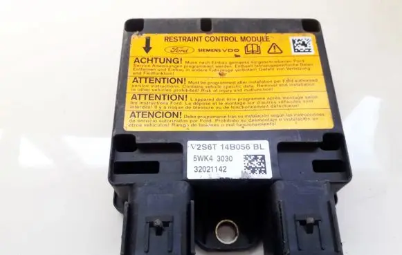 Ford Fusion Airbag control unit/module 2s6t14b056bl 5wk43030