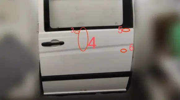 Mercedes-Benz Vito Viano W639 Side sliding door 