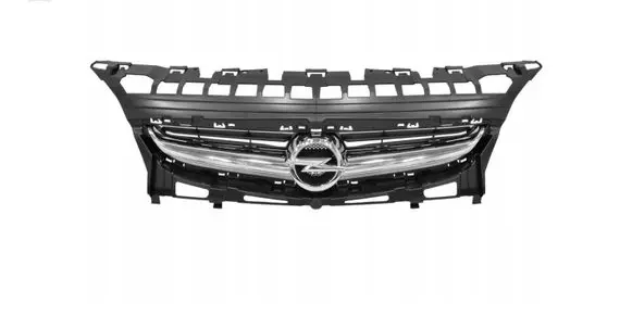 Opel Astra J Front bumper upper radiator grill 13387218