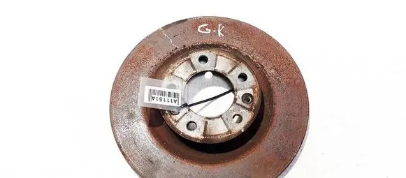 Peugeot 407 Rear brake disc NEVENTILIUOJAMAS