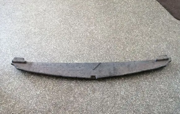 Front bumper foam support bar