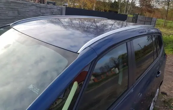 Opel Zafira C Roof transverse bars on the 