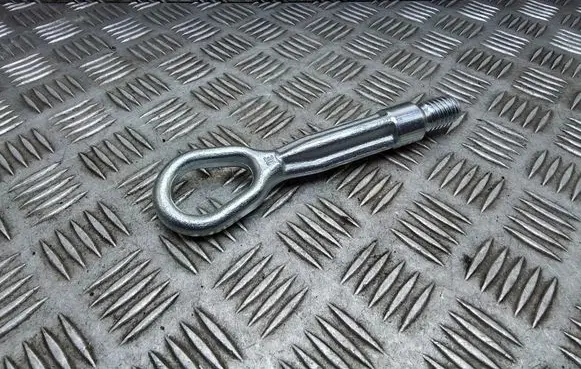 Towing hook eye