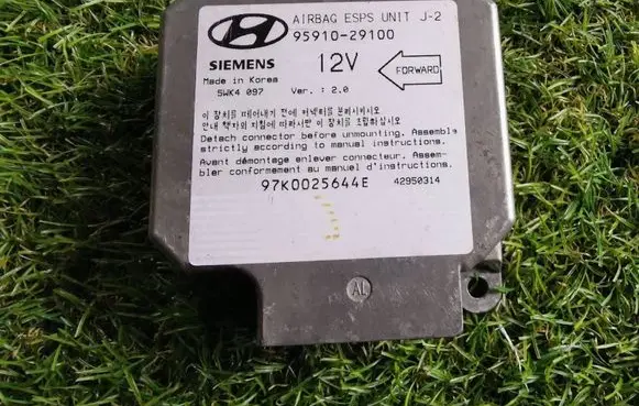 Hyundai Lantra II Airbag control unit/module 9591029100 42950314 5WK4097