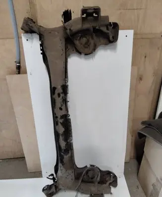 Rear axle beam
